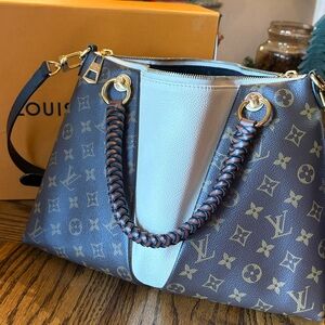 Louis Vuitton Braided MM Monogram Shoulder Bag